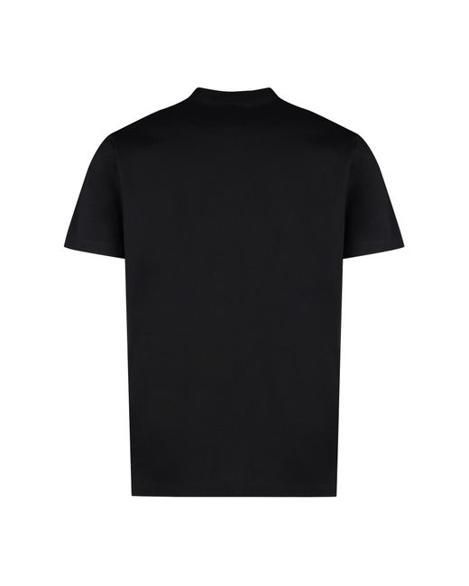 DSquared² Black Cotton Crew-neck T-shirt for men
