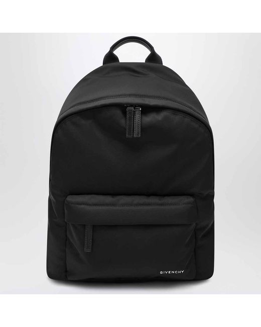 Givenchy Black Essential U Backpack Nylon for men