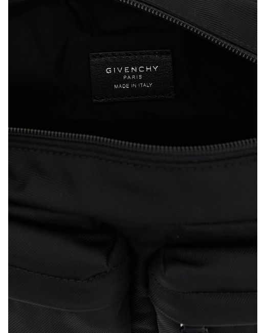Givenchy Black Essential U Crossbody Bags for men