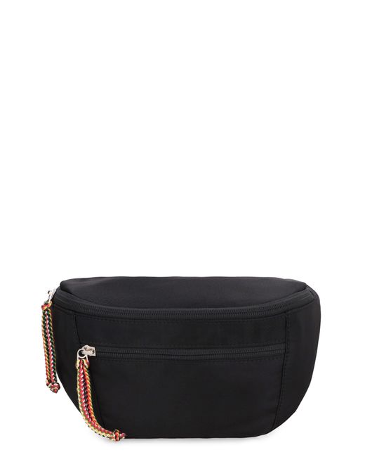 Lanvin Gray Nylon Belt Bag for men
