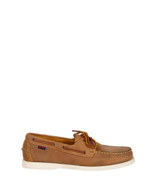 Sebago Brown Flat Shoes for men
