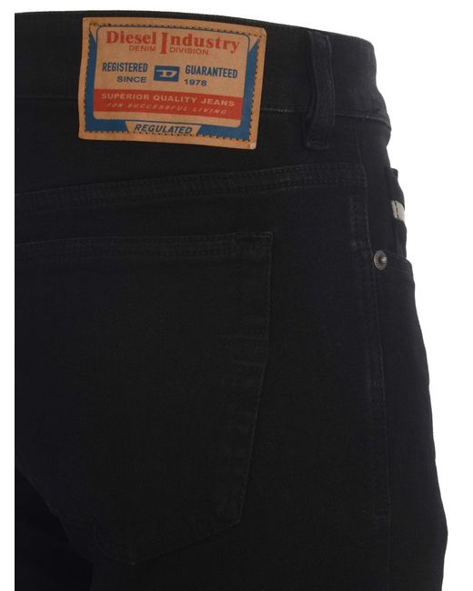 DIESEL Black Jeans "Sleenker" for men