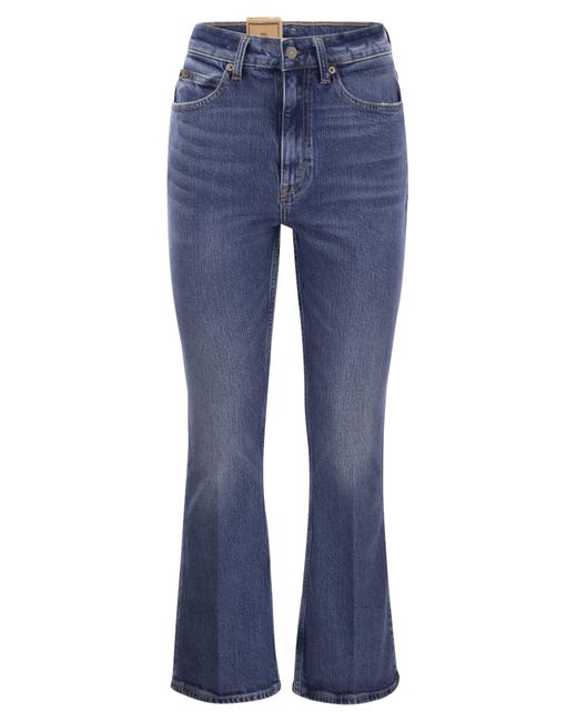 Ralph Lauren Blue Short And Flared Jeans