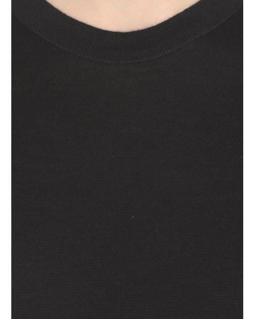 John Smedley Black Kempton T-Shirt for men