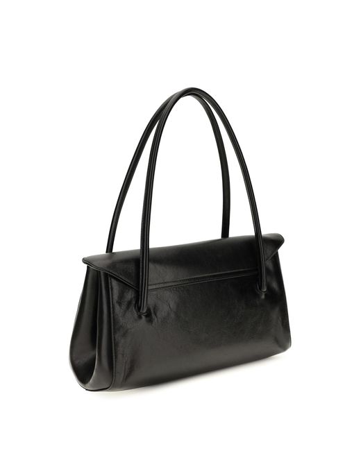 Marni Black Shoulder East West Calf Leather Bos Taurus Bags