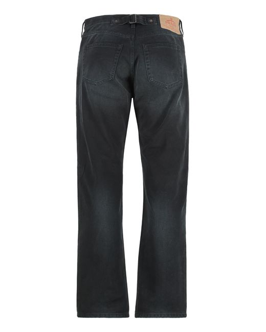 Prada Blue Straight-Leg Jeans Cotton Regular for men