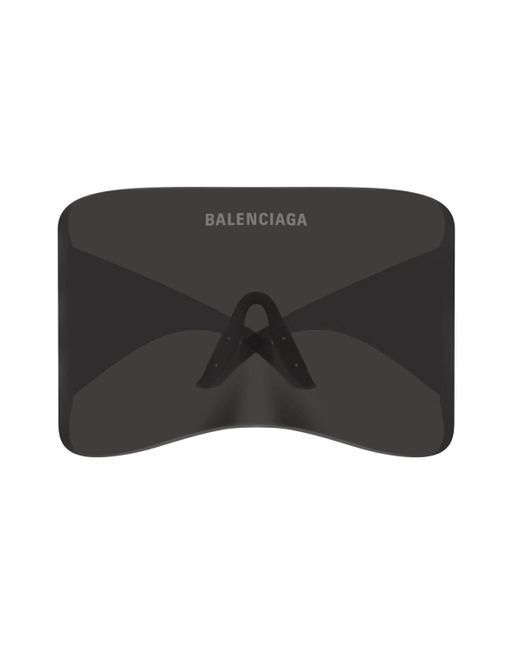 Balenciaga Black Oversized Sunglasses