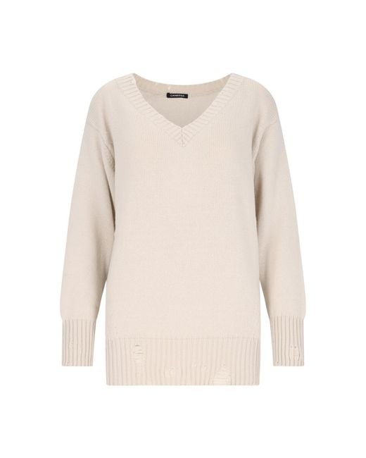 Canessa Natural Sweaters Cashmere