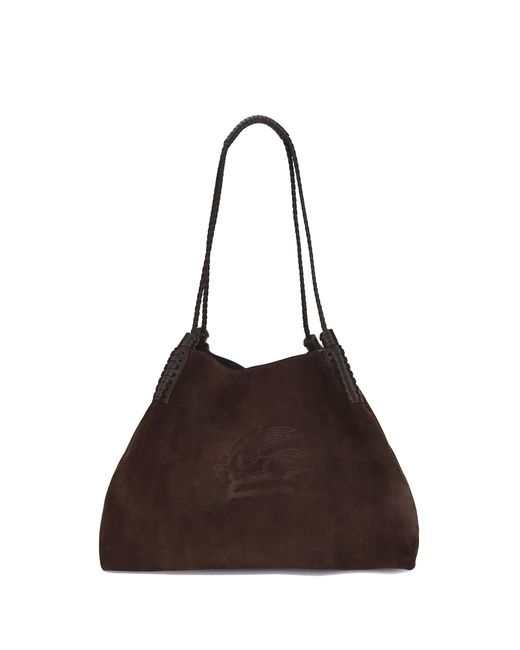 Etro Brown Shoulder Bags