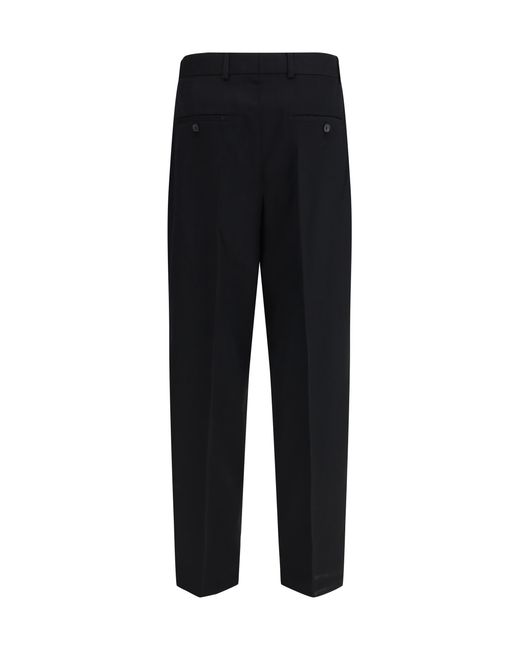 Totême Black Tailored Trousers Polyester