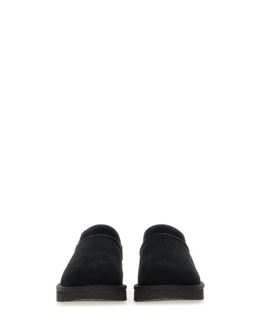 Ugg Black Boots Classic Micro Leather