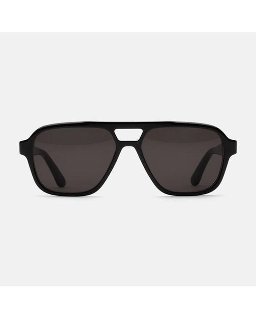 Retrosuperfuture Black Maneval Acetato Sunglasses