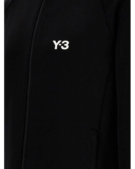 Y-3 Black Contrast Band Sweatshirt