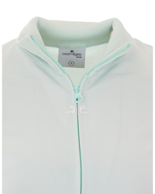 Courreges White Jackets Polyester
