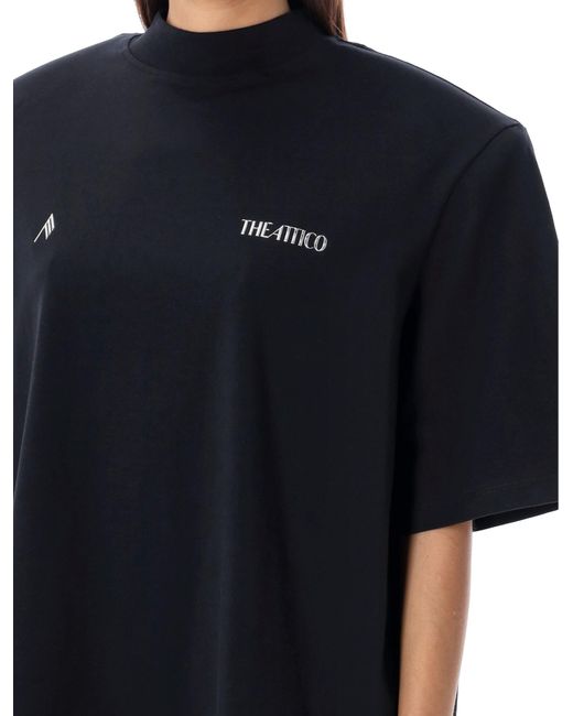 The Attico Black ''kilie'' T-shirt