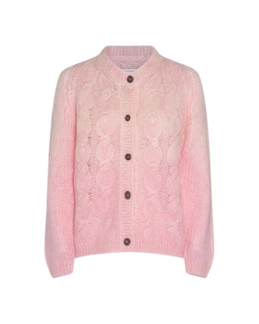 Maison Margiela Pink Wool Knitwear