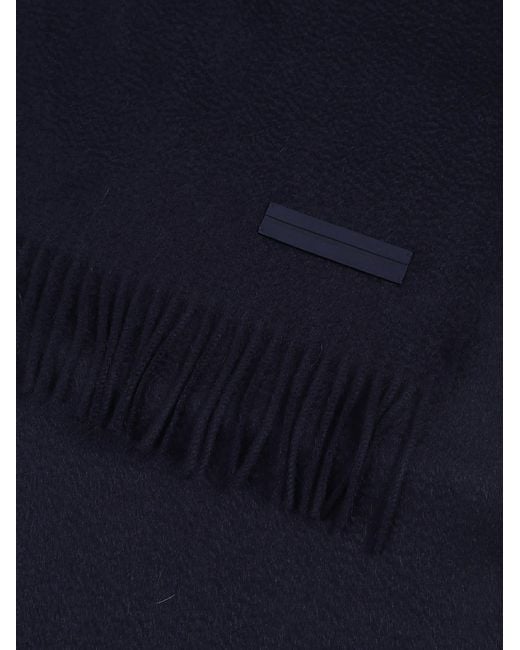 Zegna Blue Scarf for men