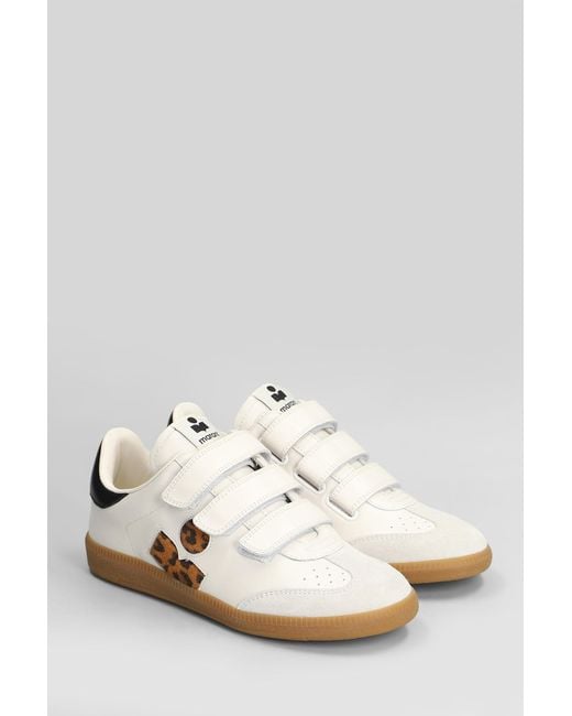 Isabel Marant White Beth Sneakers