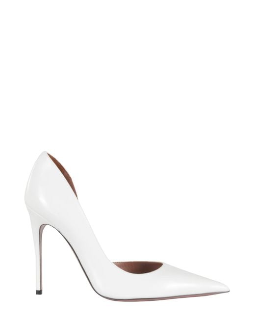 Paris Texas White Vera Pump