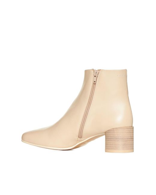 MM6 by Maison Martin Margiela Natural Boots