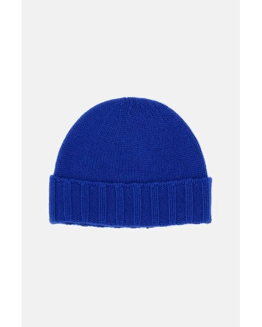 Drumohr Blue Wool Hat