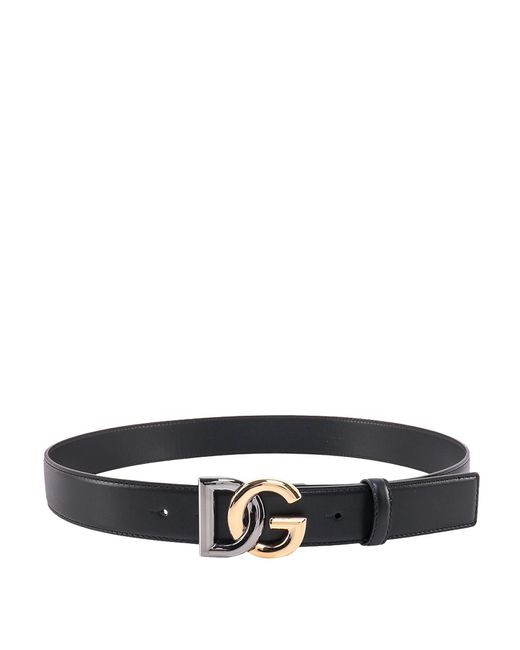 Dolce & Gabbana White Leather Belts E Braces for men