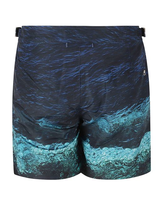 Orlebar Brown Blue Bulldog Swim Shorts for men