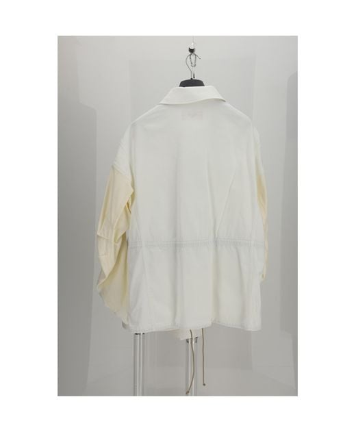 Céline Gray Parka Cotton Coat for men