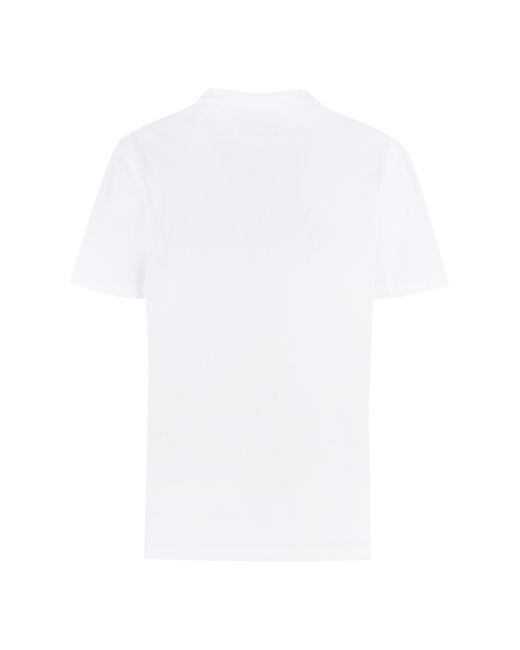 Golden Goose Deluxe Brand White Cotton Crew-Neck T-Shirt T-Shirts & Jerseys