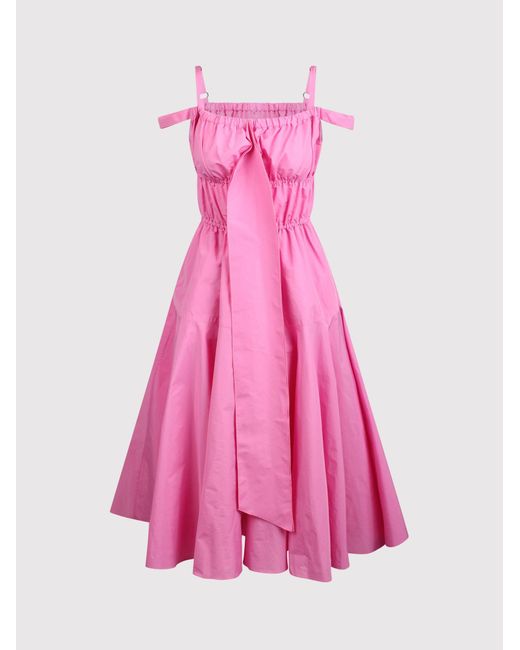 Patou Pink Midi Cocktail Dress