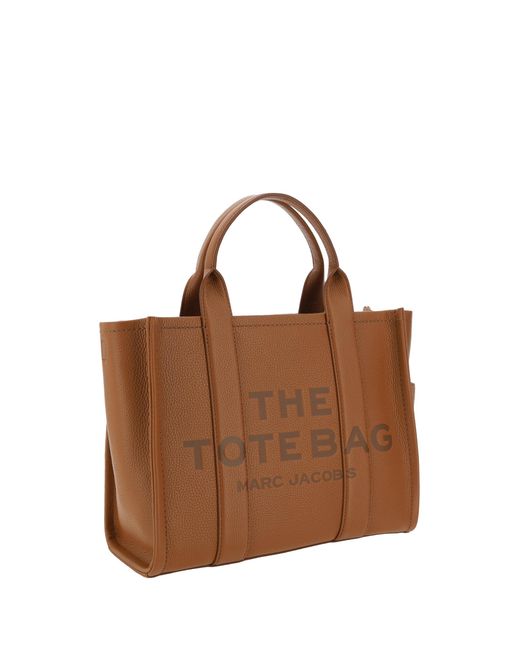 Marc Jacobs Brown Tote Handbag Calf Leather Handbags