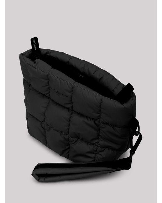 VEE COLLECTIVE Black Vee Collective Mini Porter Quilted Shoulder Bag