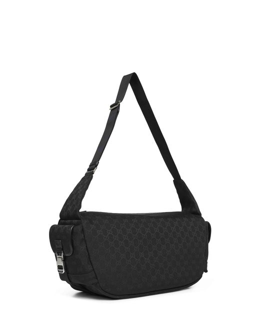 Gucci Black Large Crossbody Bag for men