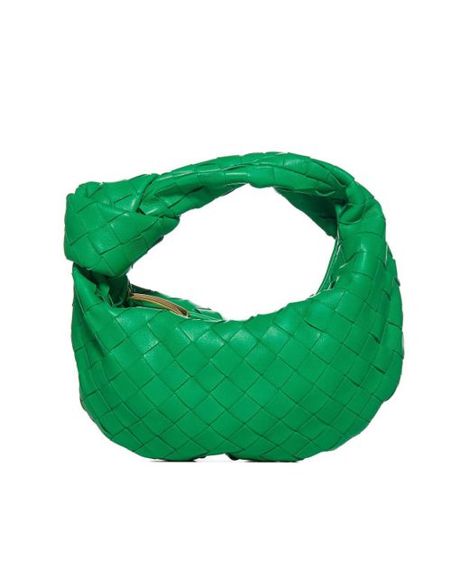 Bottega Veneta Green The Mini Jodie Bag