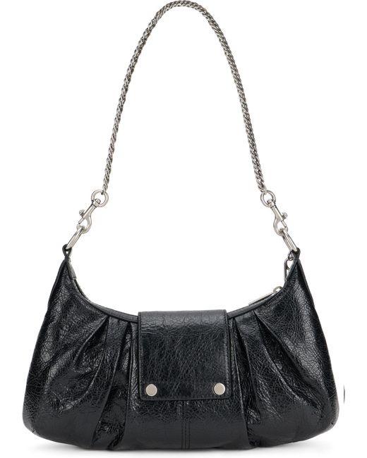 Balenciaga Black Shoulder Bag Pamela Small Leather