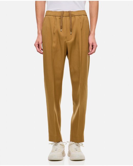 Lanvin Natural Wool Trousers for men