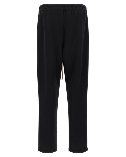 Fear Of God Black Cotton Joggers for men