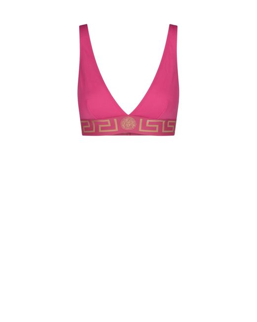 versace pink swimwear