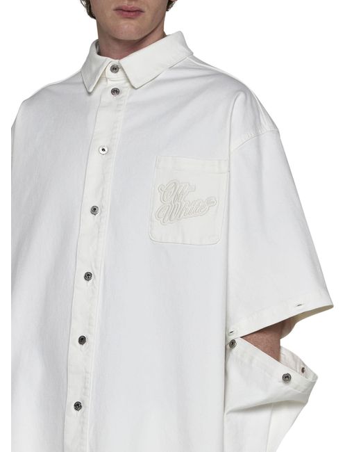 Off-White c/o Virgil Abloh White Shirts for men