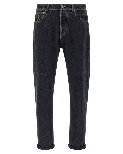 Brunello Cucinelli Blue 'Denim' Jeans for men