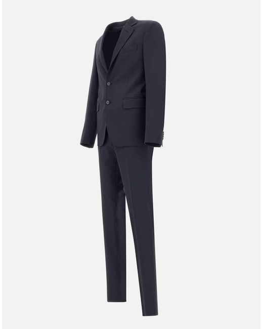 Brian Dales Blue Ga87 Suit Two-Piece Cool Wool for men