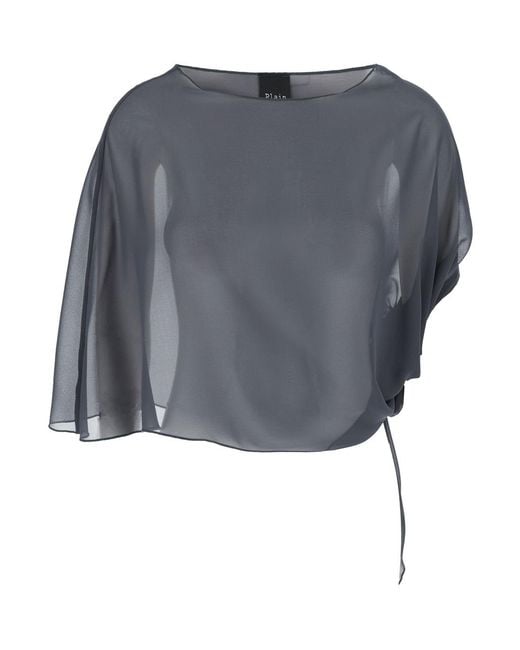 Le Plain Gray Stole With Side Knot
