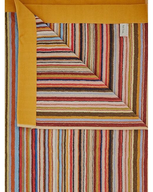 Paul Smith Multicolor Striped Beach Towel for men