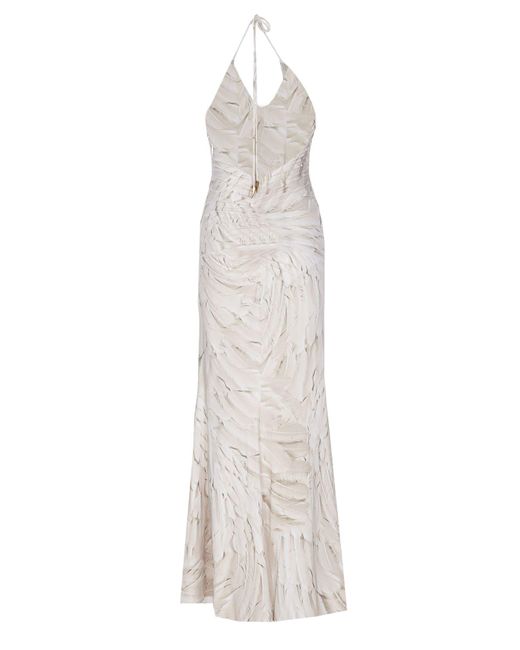 Roberto Cavalli White Dresses