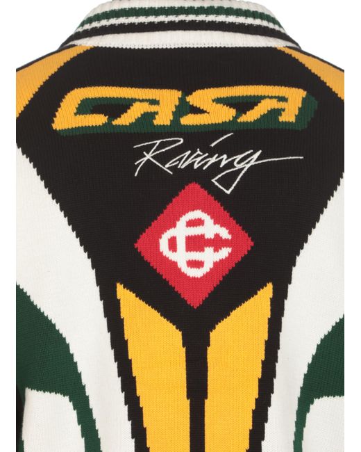 Casablancabrand Green Casa Racing Jacket for men