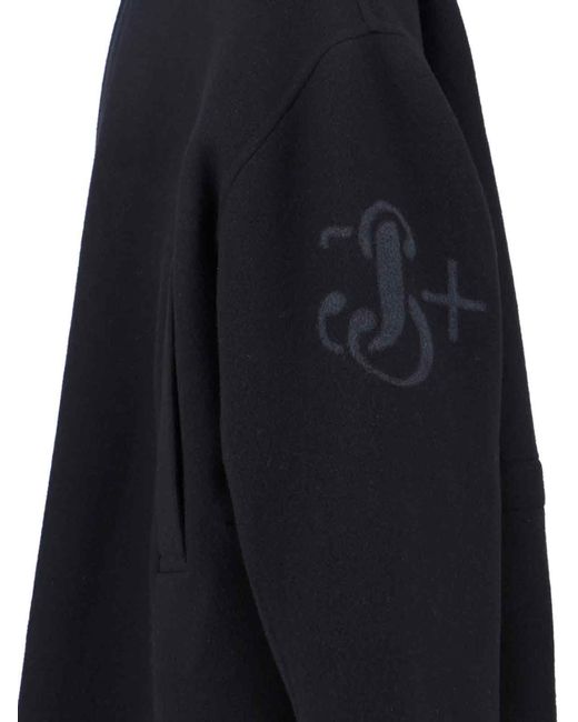 Jil Sander Blue Jackets Virgin Wool for men