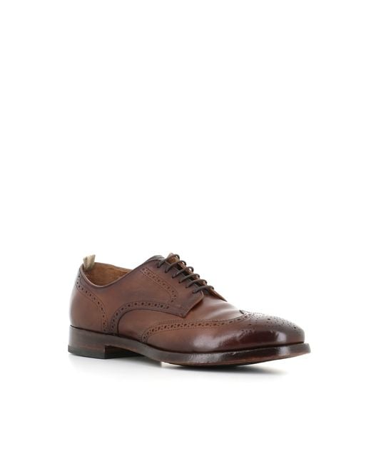 Officine Creative Brown Brogue Providence/006 for men