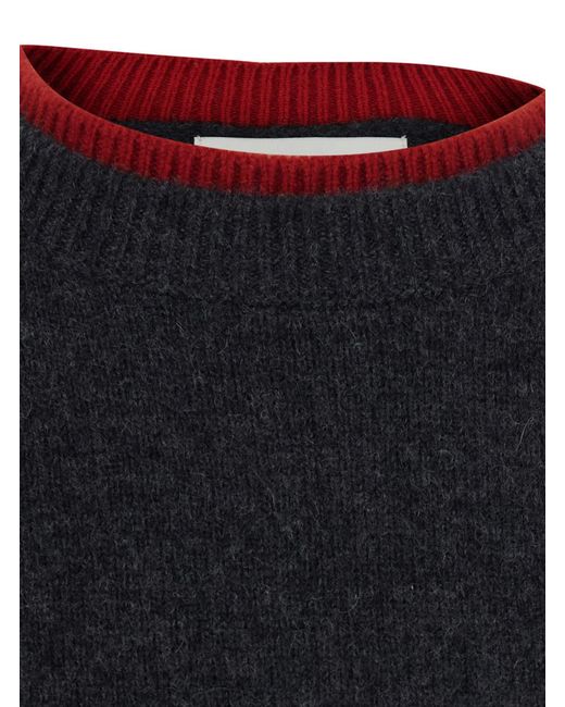 Loulou de Saison Black Sweater Otis Cashmere Tops