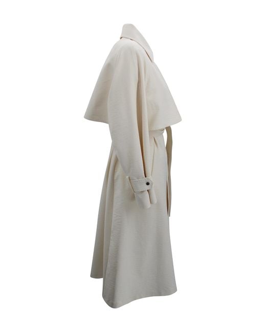 Herno Gray Coats Polyester