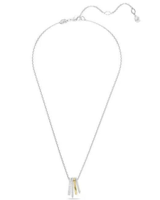 Swarovski White Bijoux Brass